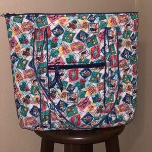 Vera Bradley Cuban Stamp Tote